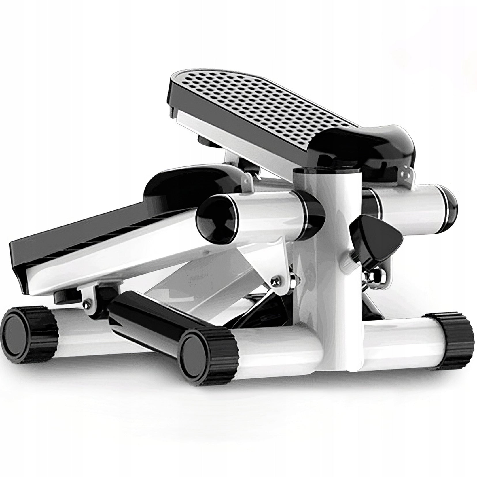 Reguliuojamas treniruočių steperis su pasipriešinimo gumomis ir LCD ekranu – StepFit Pro X